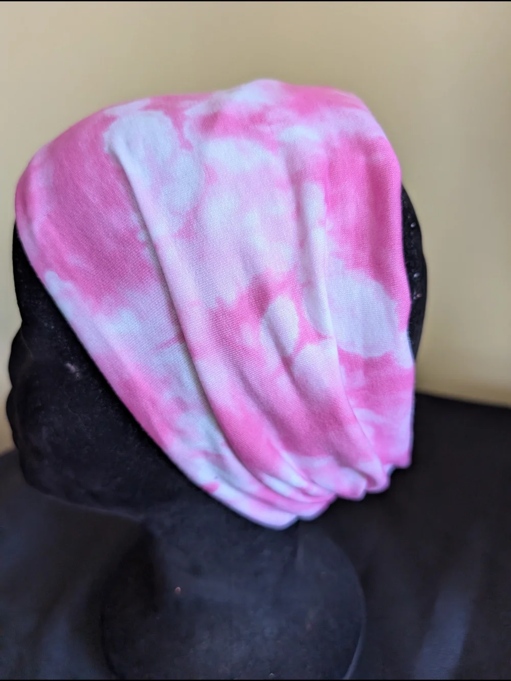 Hand Crafted Pink Tie-Dye Bohemian Headband